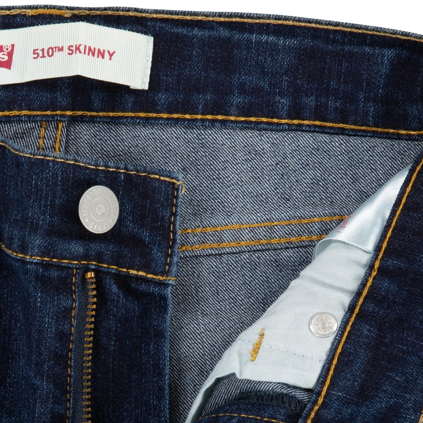 contin jeans 510 skinny fit ragazzo 5 tasche made in cina • 65% cotton, 25% polyester, 8.5% viscose, 1.5% elastane