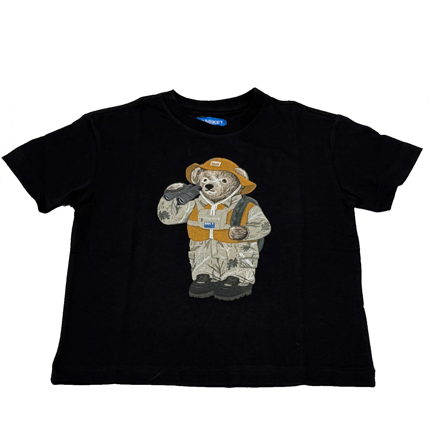 Market t-shirt ragazzo nero