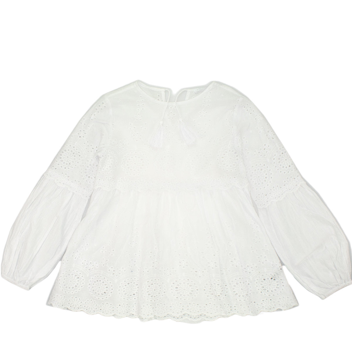 MET blusa pizzo San Gallo ragazza
