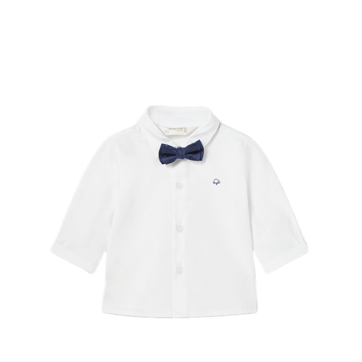 Mayoral camicia con papillon neonato