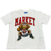 Market t-shirt bambino bianco
