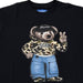 Market t-shirt bambino nero