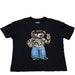 Market t-shirt bambino nero