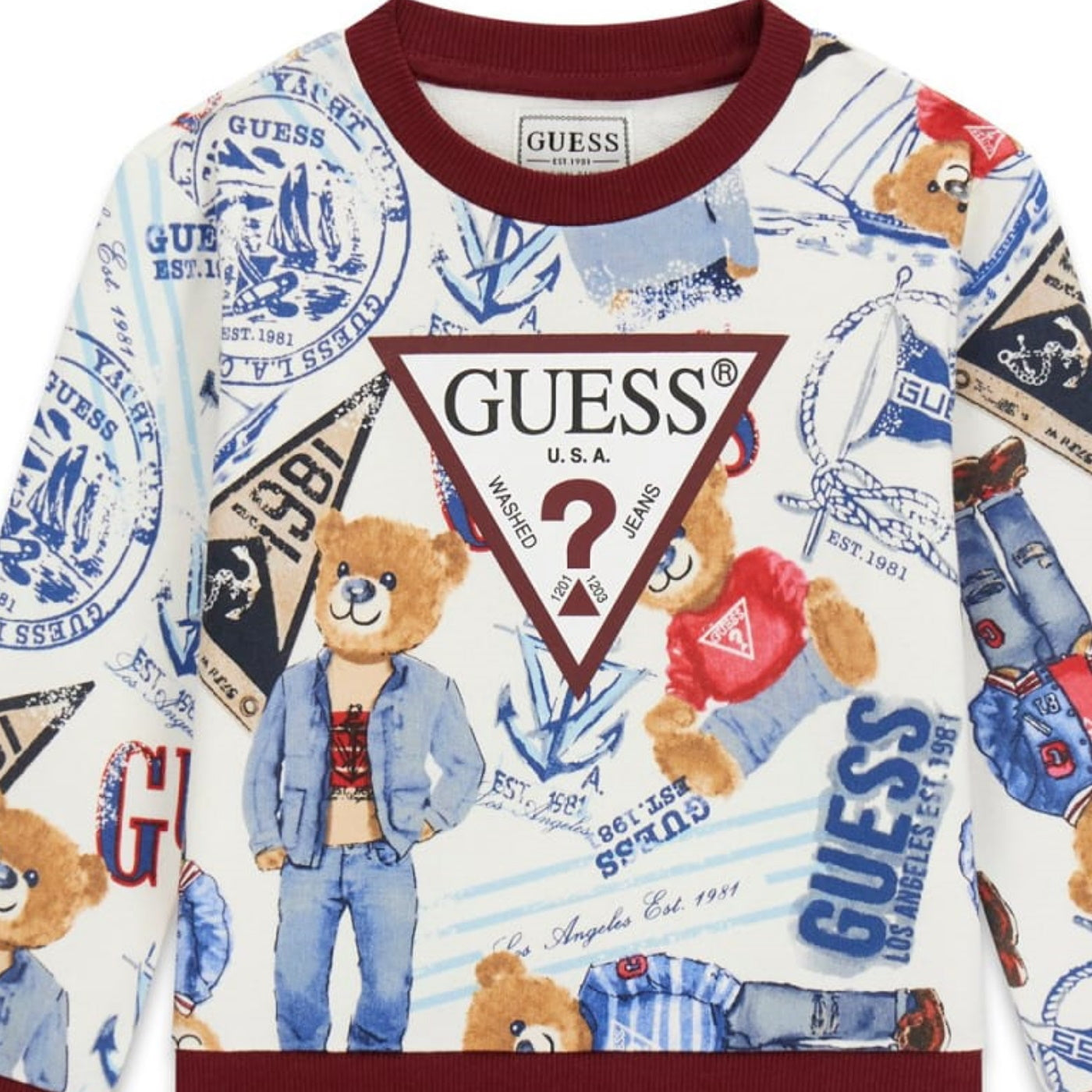 Guess felpa neonato