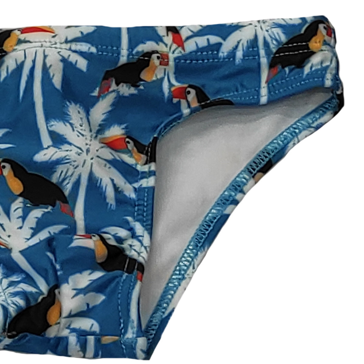Capri vice costume slip ragazzo tessuto elasticizzato avion