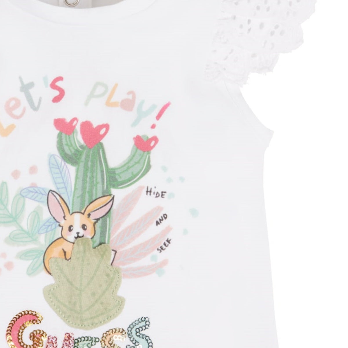 Guess t-shirt neonata