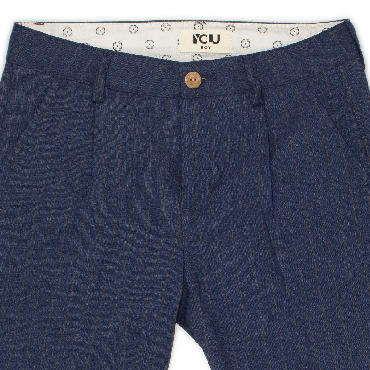 Y-Clù Boy pantalone misto lino bambino