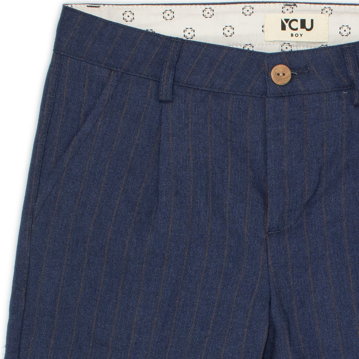 Y-Clù Boy pantalone misto lino bambino