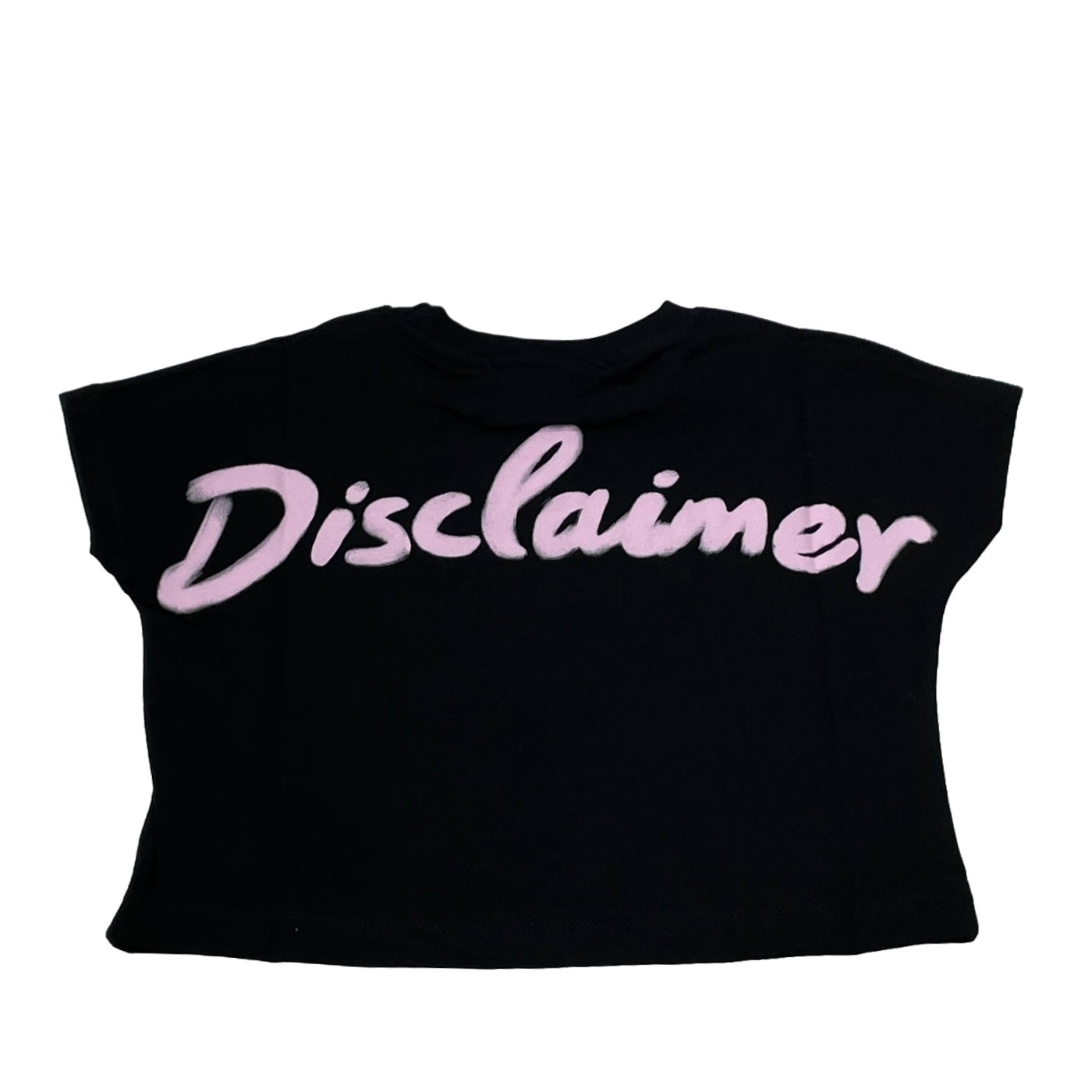 Disclaimer t-shirt bambina