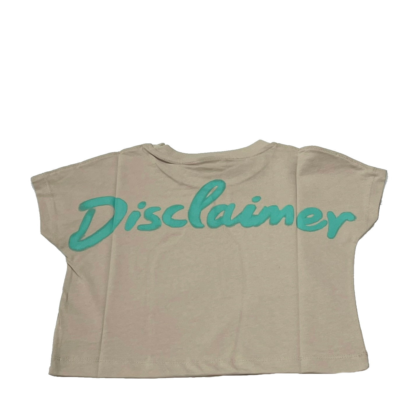 Disclaimer t-shirt bambina