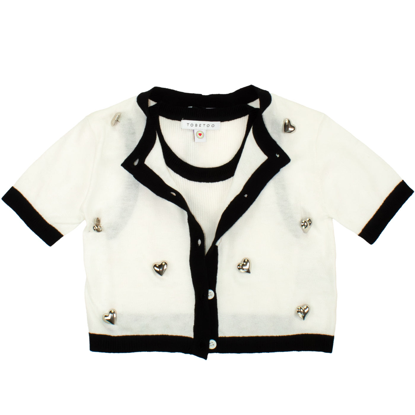 To Be too twin set bambina