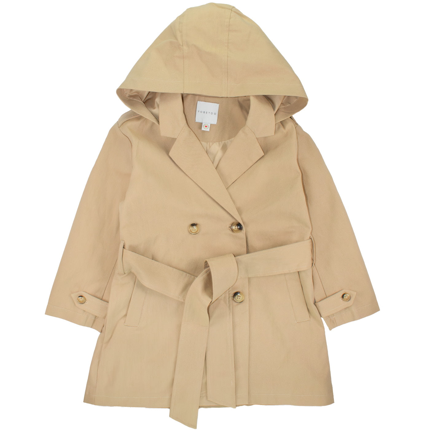 To Be Too trench bambina
