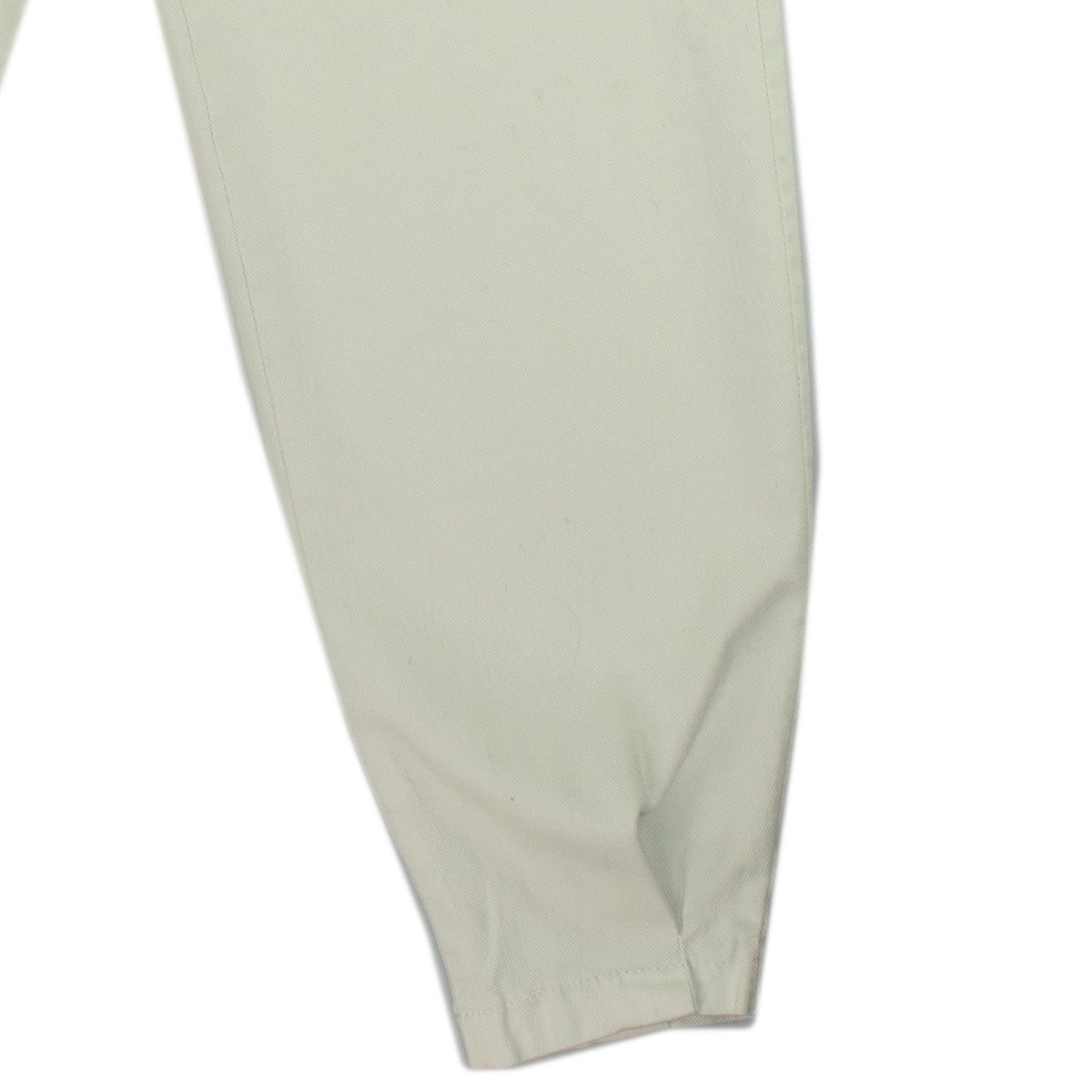 Kaos pantalone gabardina ragazza cotone bianco