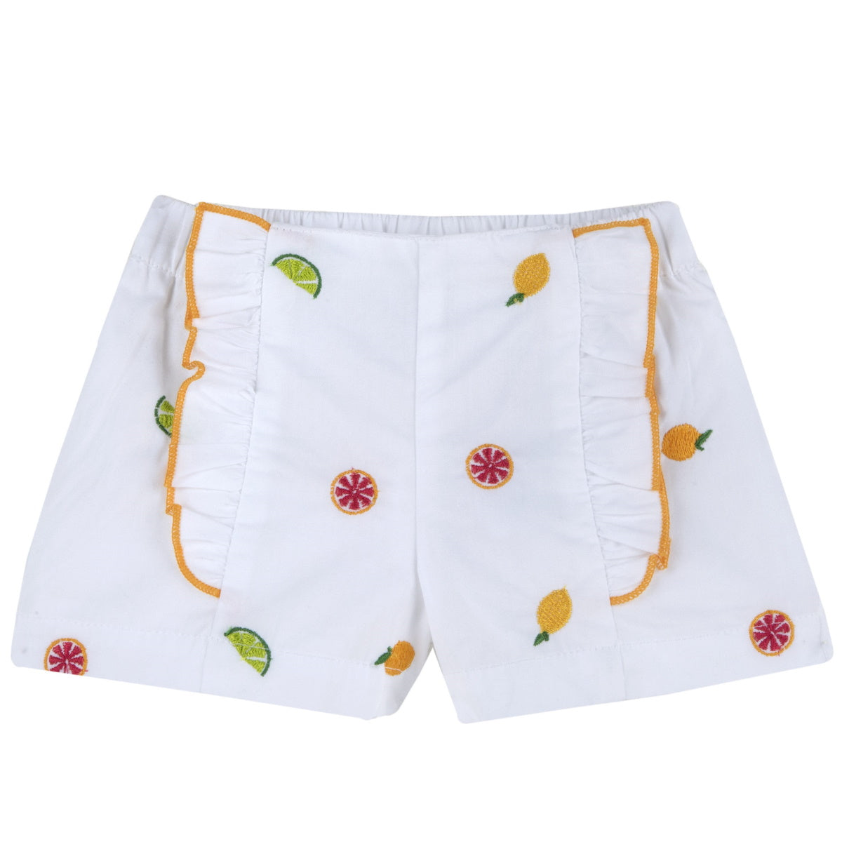 Chicco shorts neonata cotone bianco