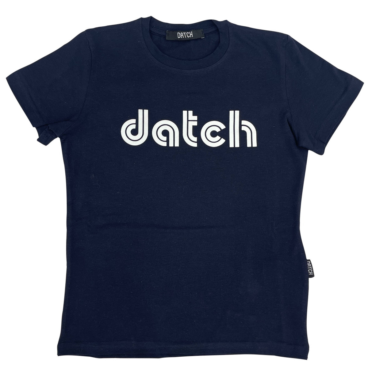 Datch t-shirt bambino in cotone stretch blu