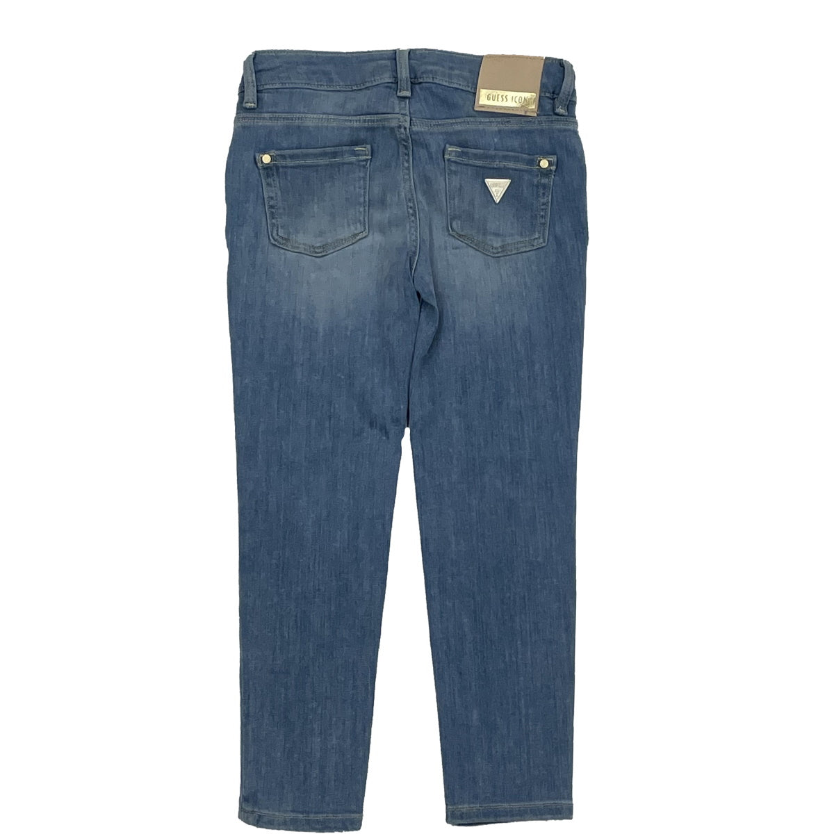 Guess jeans cinque tasche bambina lavaggio medio