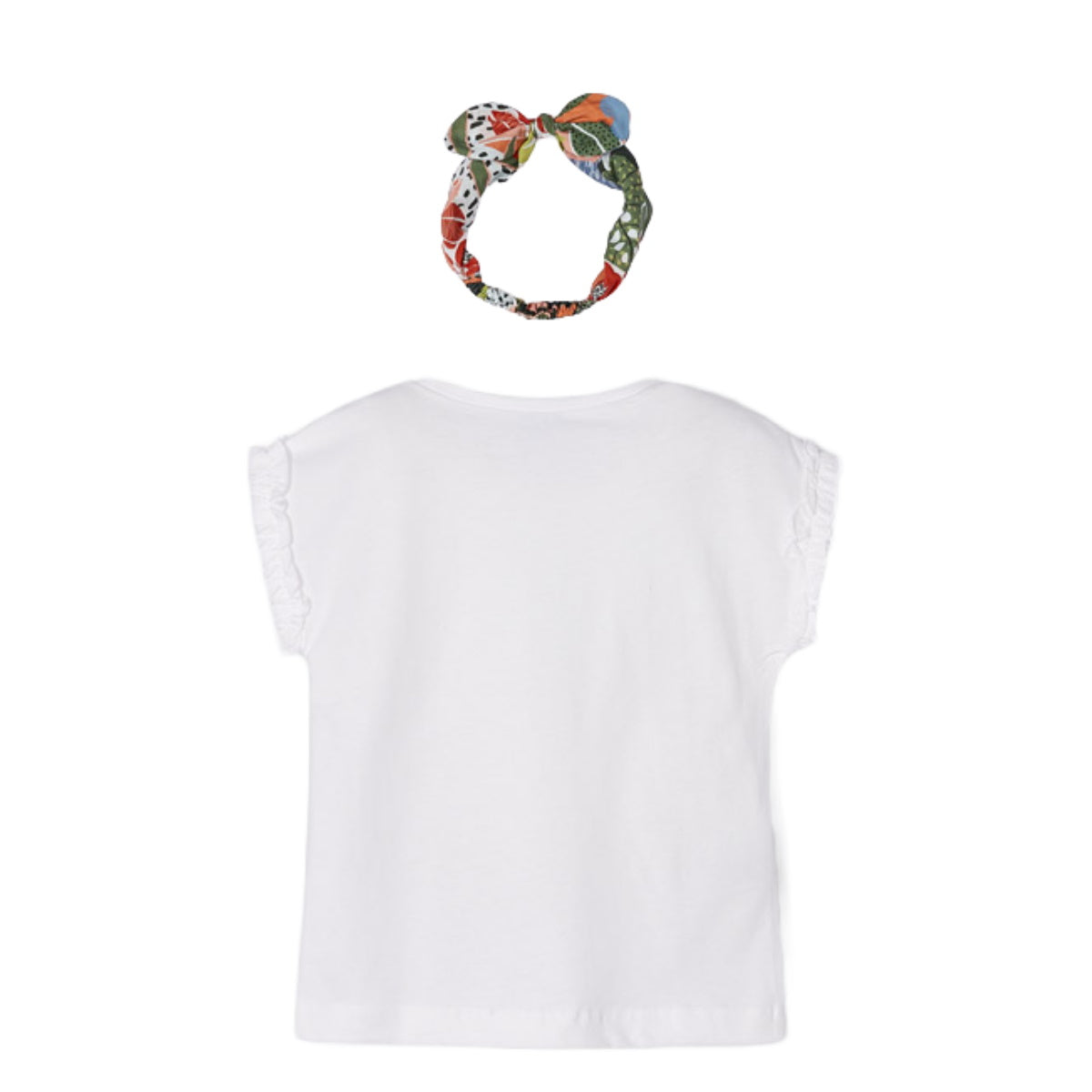 Mayoral t-shirt e fascia capelli bambina