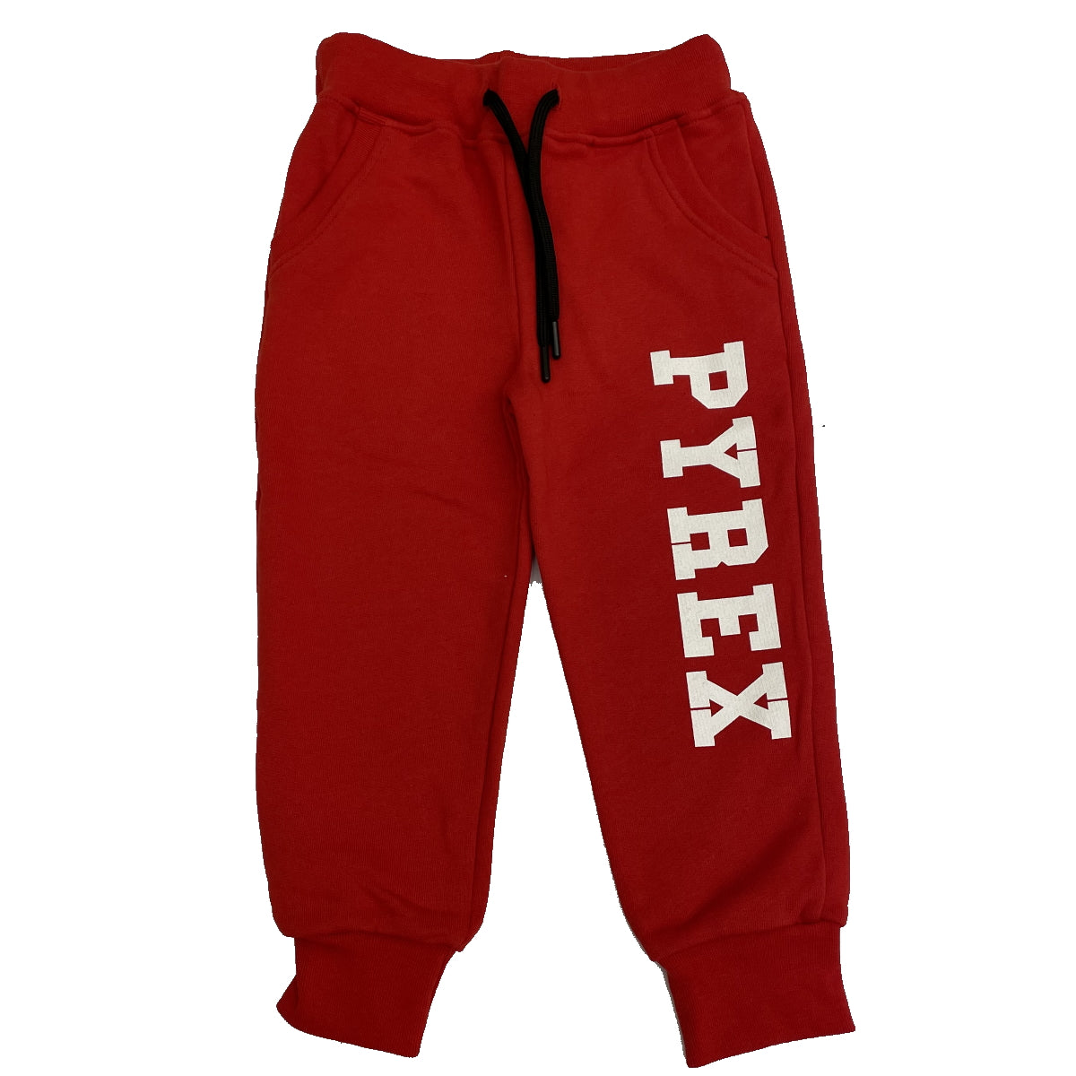 Pyrex pantalone tuta bambino cotone rosso 027541