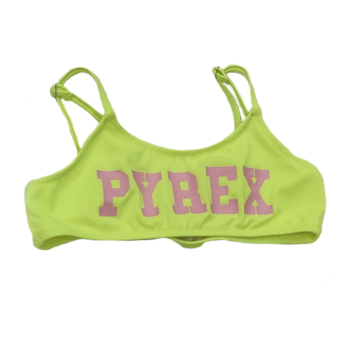 Pyrex bikini bambina giallo fluo