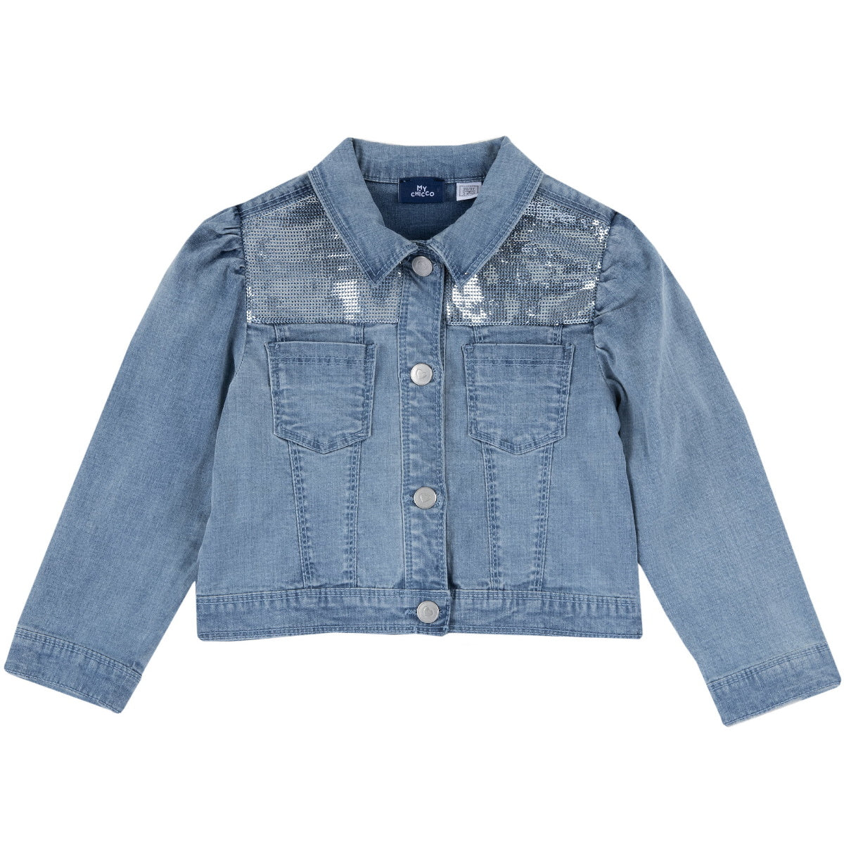 Chicco giubbino jeans bambina